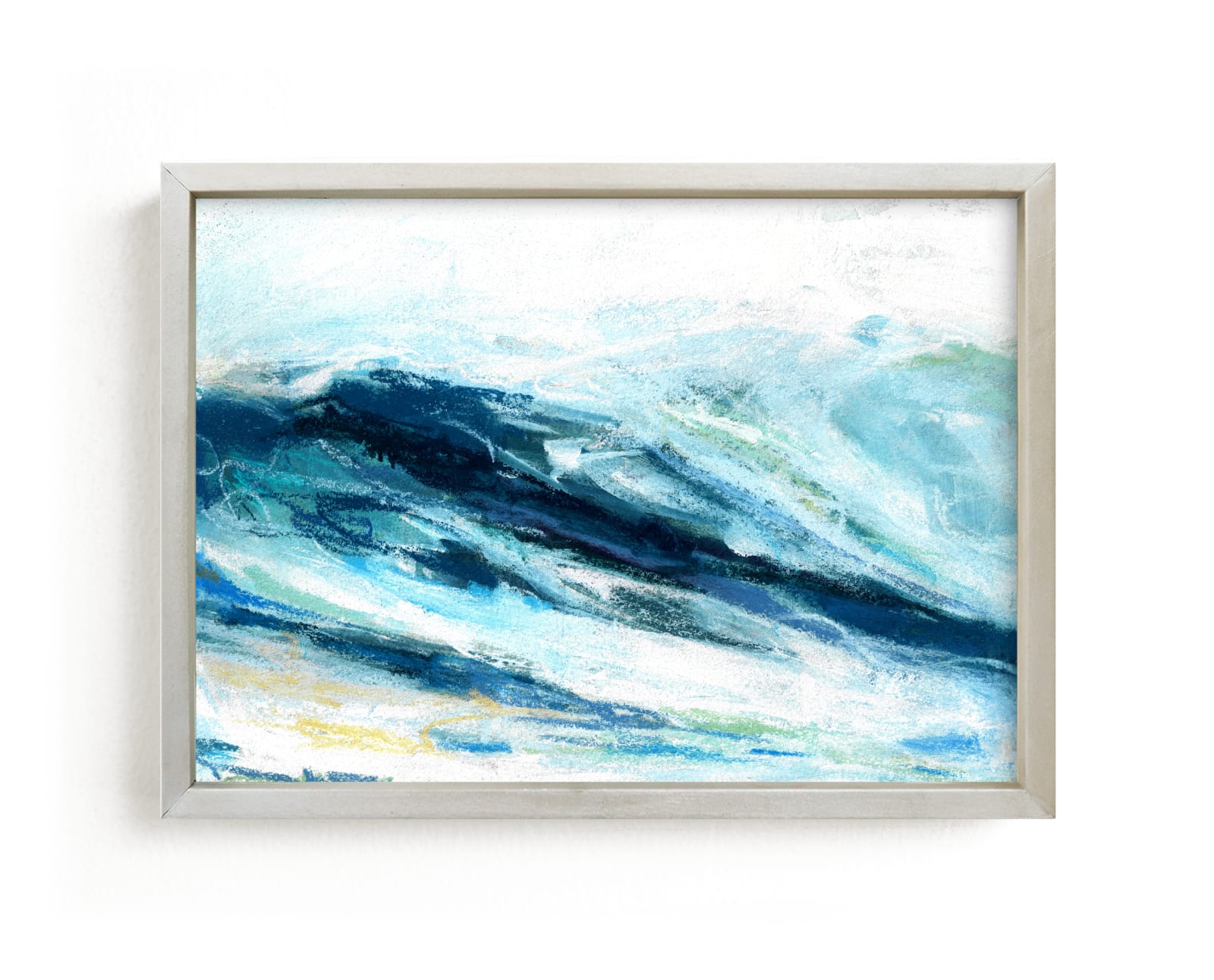 "Coastal Swell" - Limited Edition Art Print by Jenny Partrite in beautiful frame options and a variety of sizes.