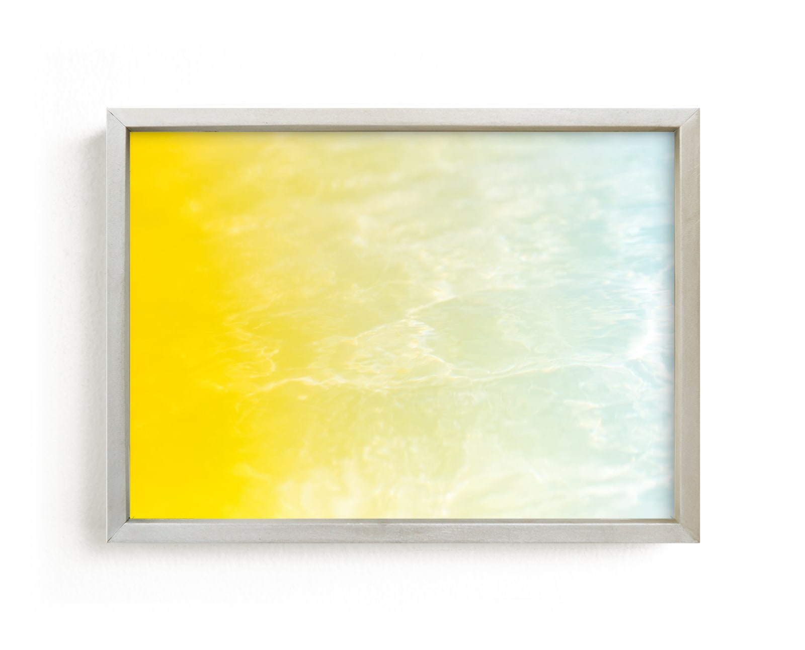 "Lemon Wave (Turks and Caicos)" - Limited Edition Art Print by Tommy Kwak in beautiful frame options and a variety of sizes.