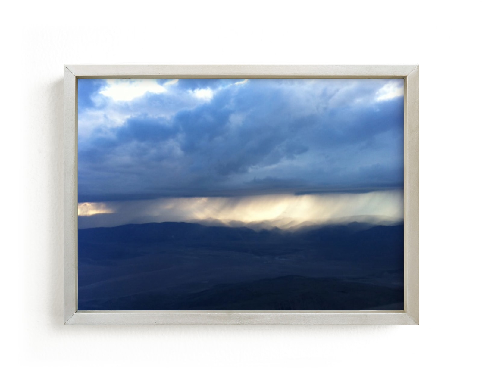"Rain over the Sierra Nevada" - Limited Edition Art Print by Jeff Vilkin in beautiful frame options and a variety of sizes.