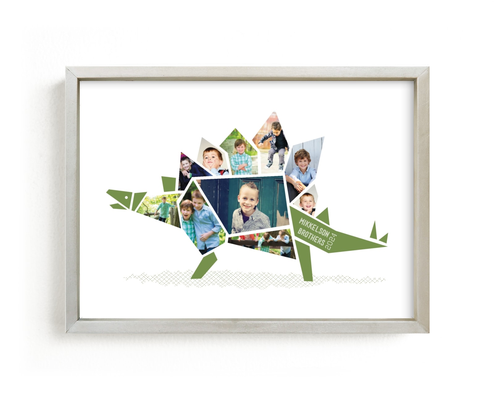 "Stegosaurus" - Custom Photo Art by Betta in beautiful frame options and a variety of sizes.