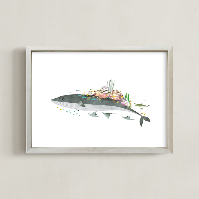 "Great Barrier Reef" - Limited Edition Art Print by Jiny He in beautiful frame options and a variety of sizes.