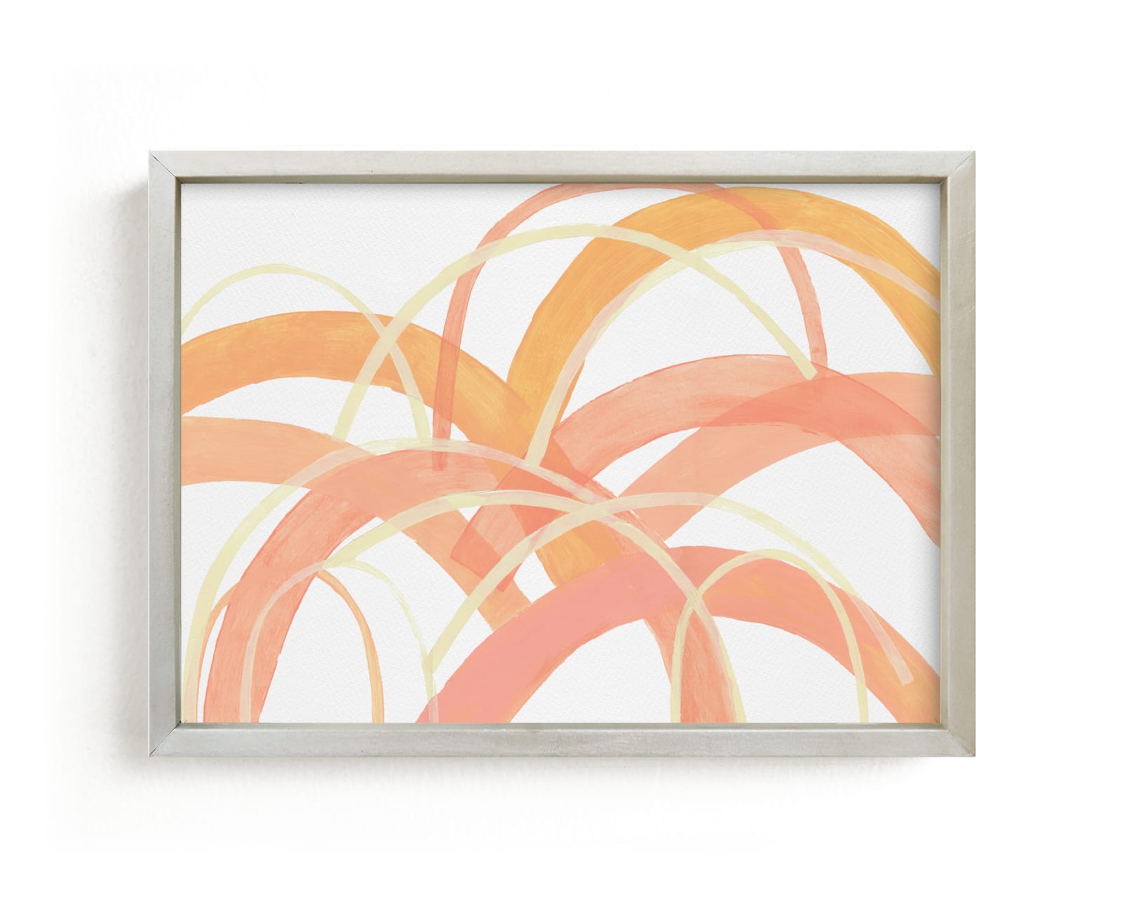 "Mountain Sunrise" - Art Print by Christina Flowers in beautiful frame options and a variety of sizes.