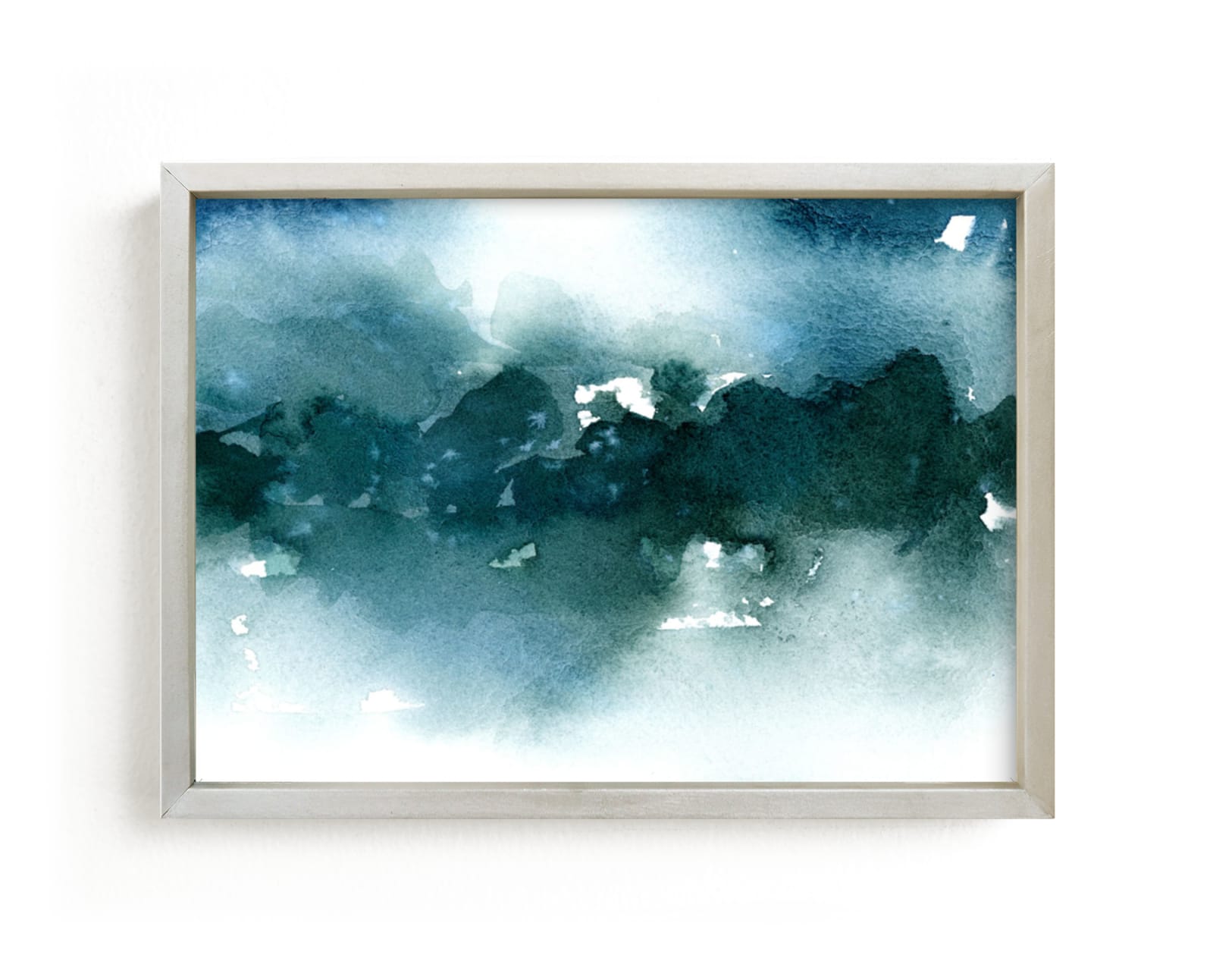 "Distant Dusk I" - Art Print by Lindsay Megahed in beautiful frame options and a variety of sizes.