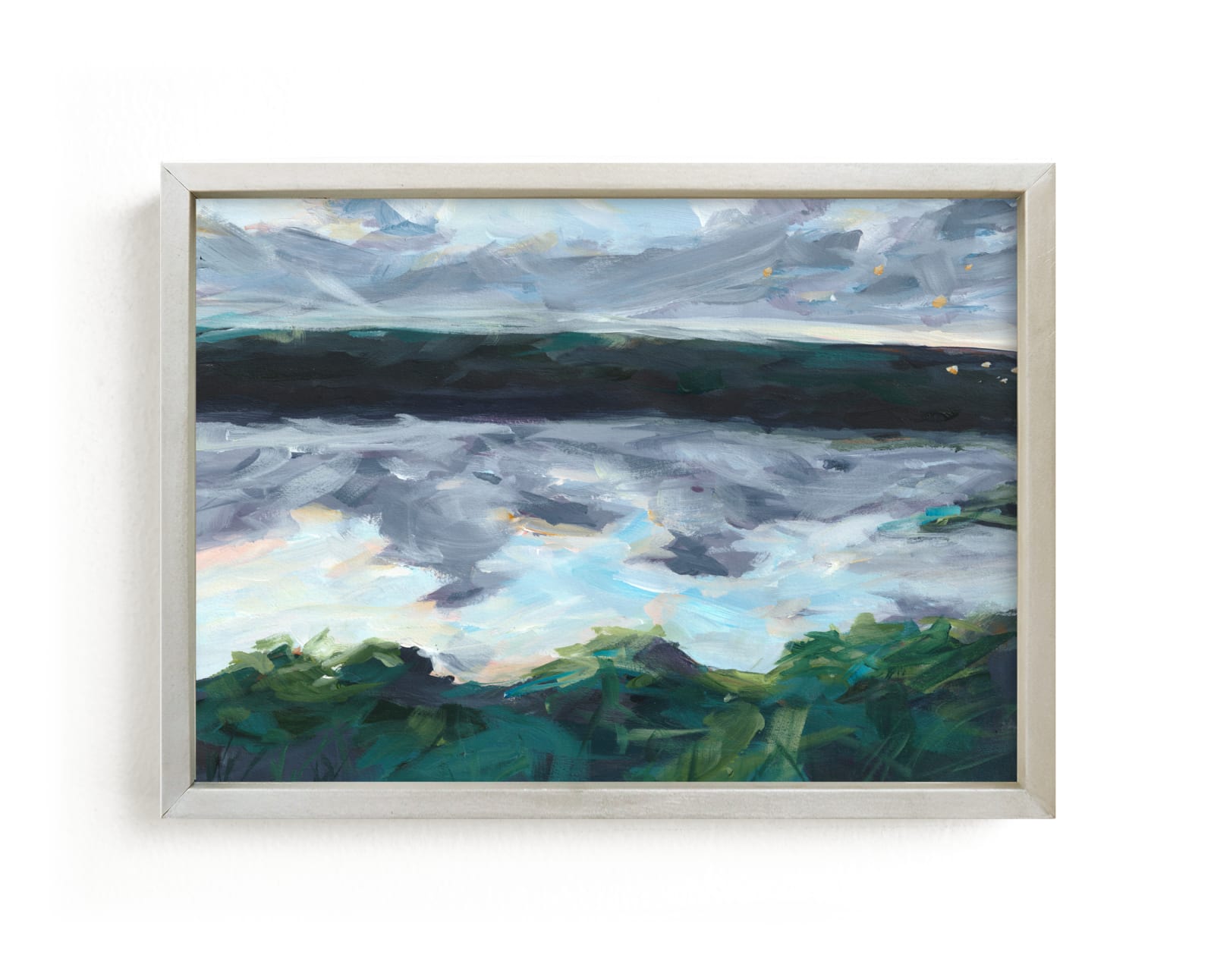 "Morning Reflections I" by Holly Whitcomb in beautiful frame options and a variety of sizes.