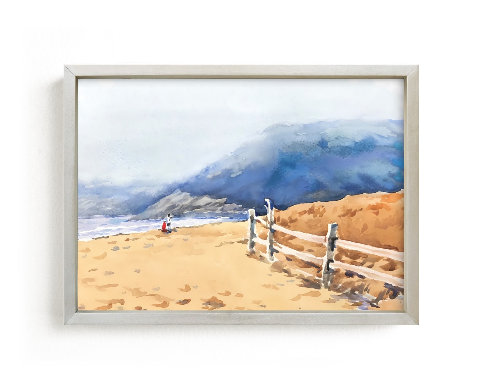 "Coastal Stroll" by Jason Yun in beautiful frame options and a variety of sizes.