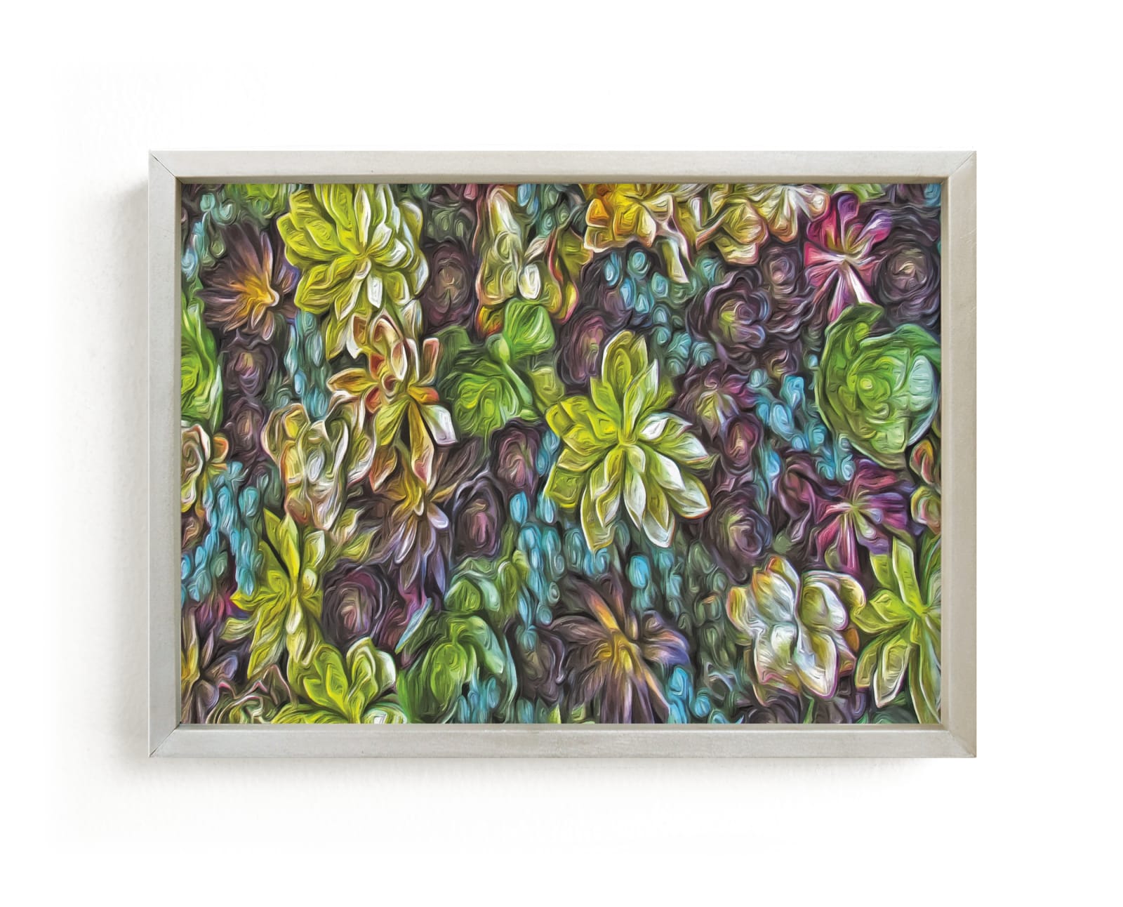 "Desert Succulents" by Mariecor Agravante in beautiful frame options and a variety of sizes.