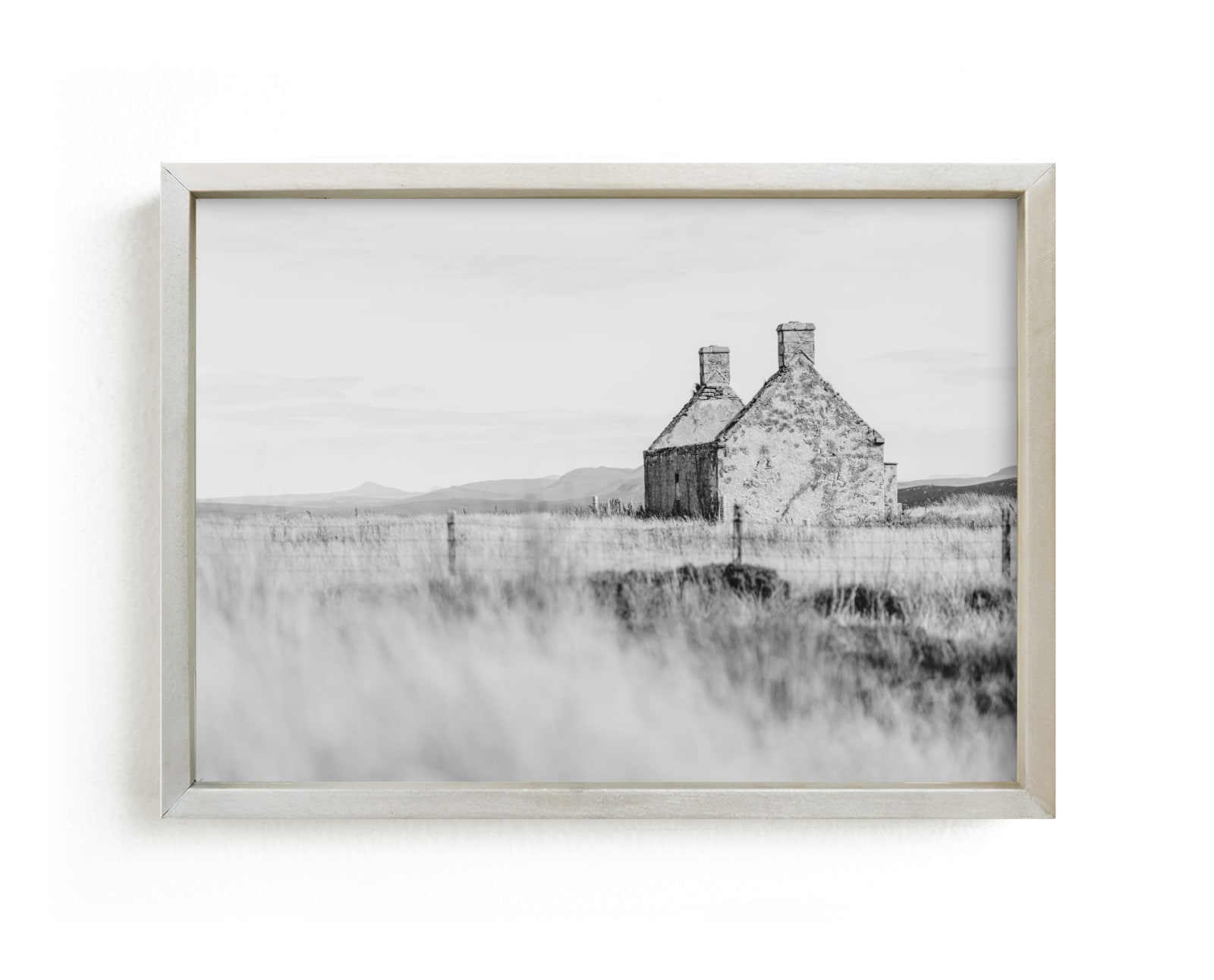 "highland prairie V mono" by Kamala Nahas in beautiful frame options and a variety of sizes.