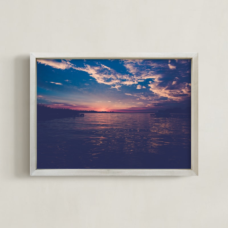Blue sunset