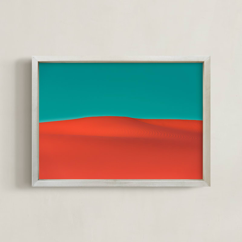 "OK Coral" by AMANDA LOMAX in beautiful frame options and a variety of sizes.