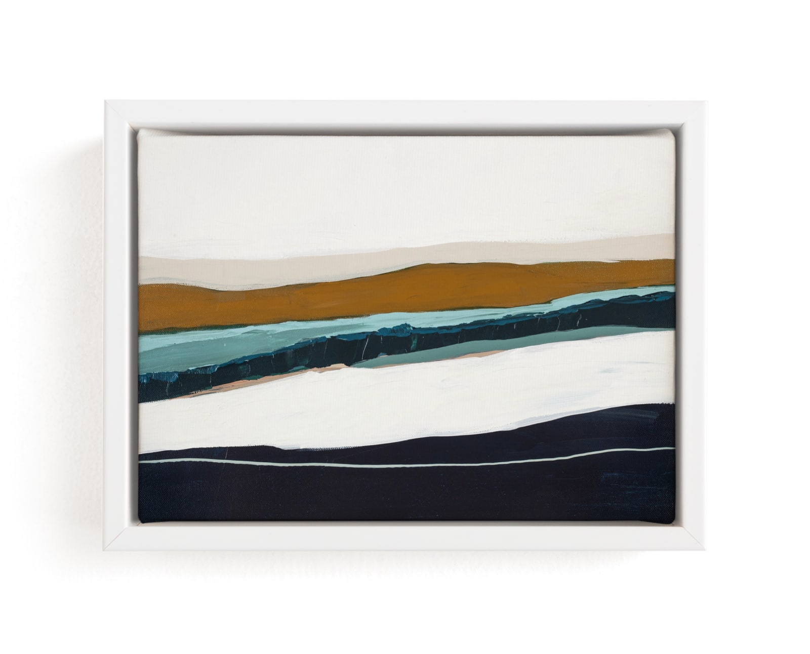 "Moonlight Seascape" - Limited Edition Art Print by Caryn Owen in beautiful frame options and a variety of sizes.