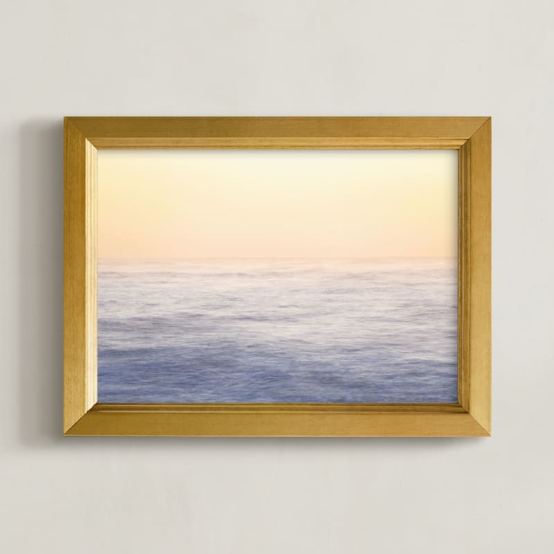 "Afterglow, Ocean dreaming" by Jacquelyn Sloane Siklos in beautiful frame options and a variety of sizes.