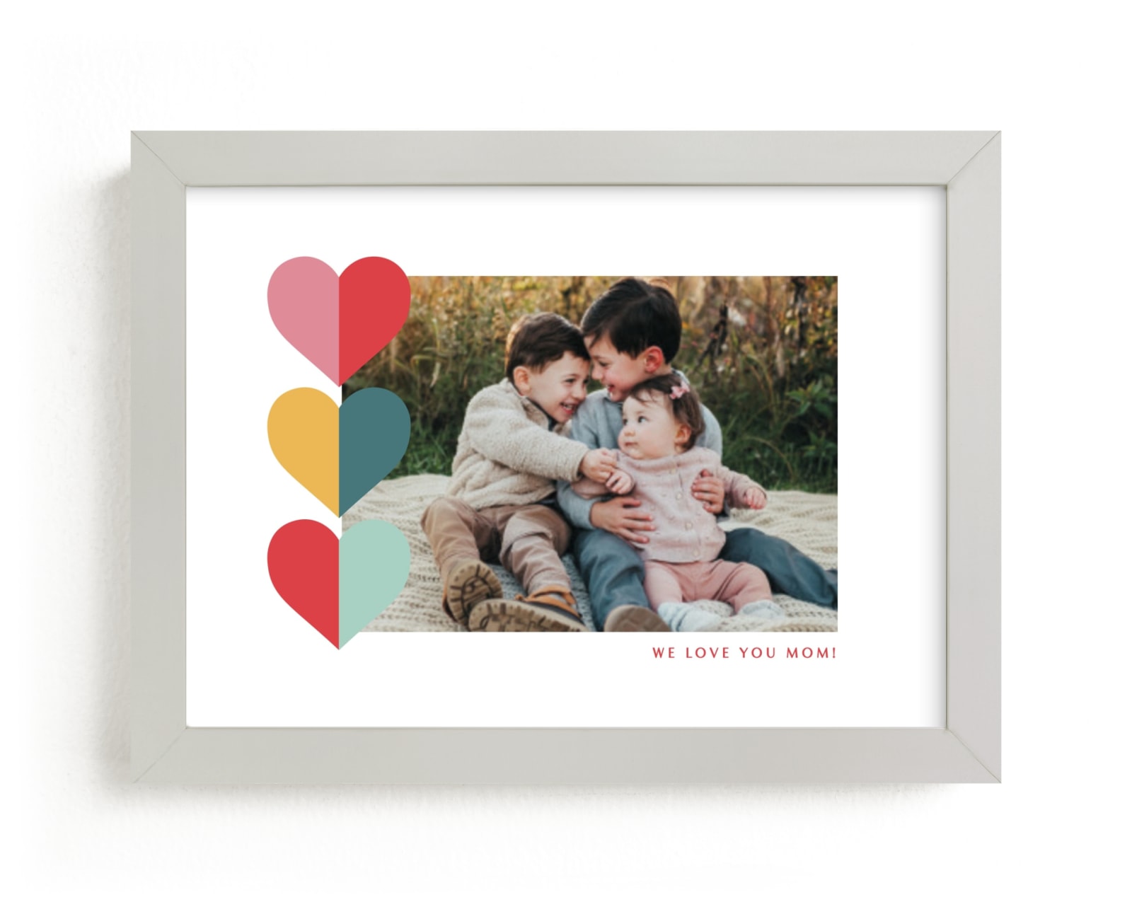 "hearts trio" - Custom Photo Art by Leah Ragain in beautiful frame options and a variety of sizes.