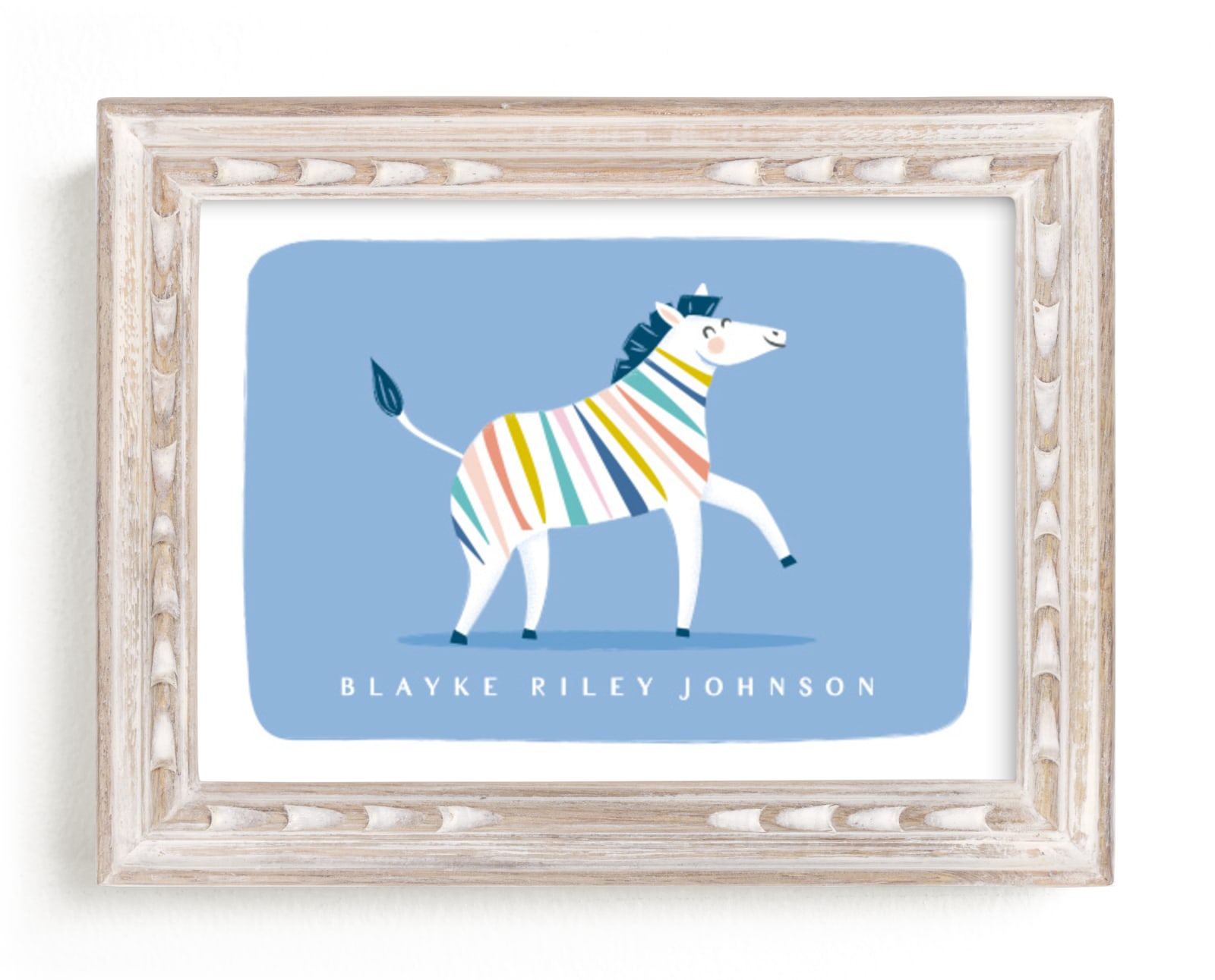"Be coloful" - Custom Open Edition Children's Art Print by Karidy Walker in beautiful frame options and a variety of sizes.