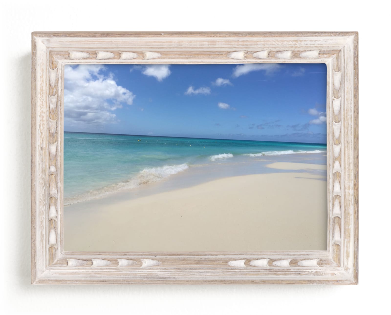 "Thee Big Blue Splash" - Art Print by Carole Crohan - CaroleeXpressions in beautiful frame options and a variety of sizes.