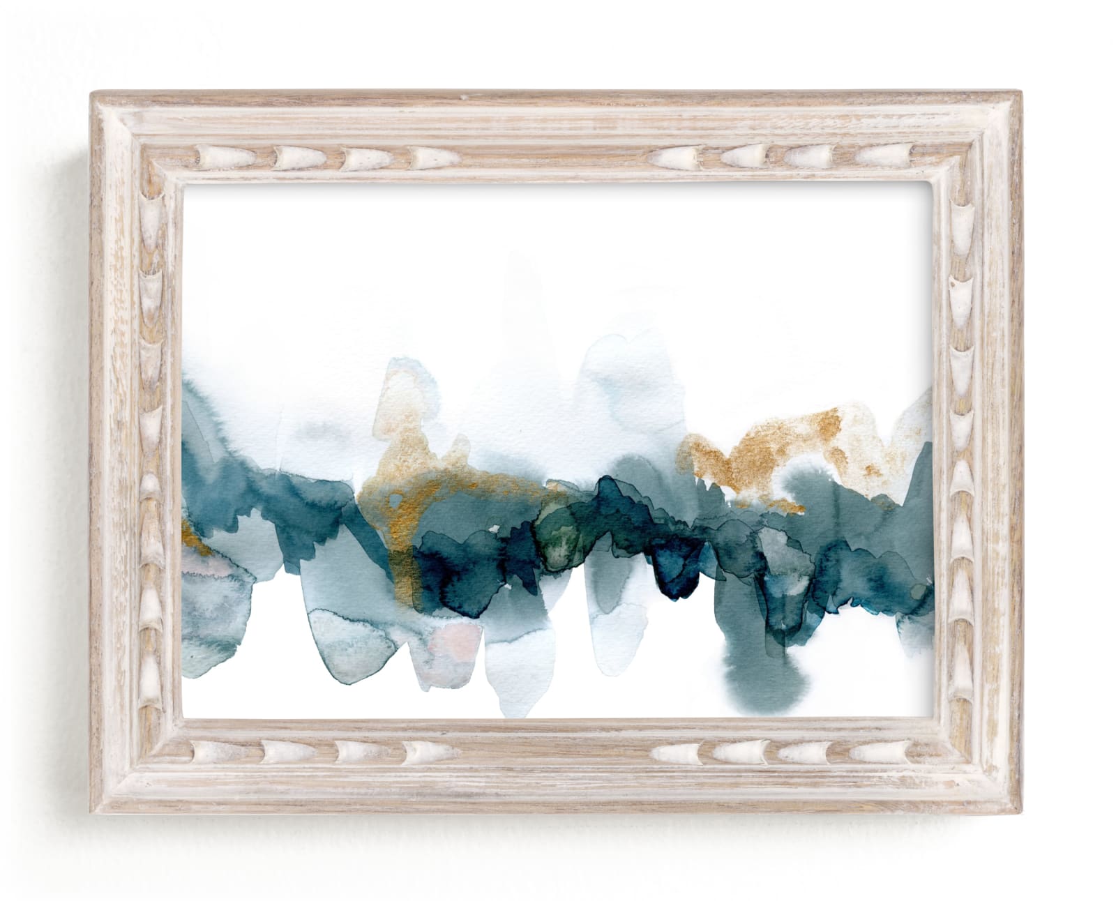 "Fractured Horizon 1" - Art Print by Melanie Severin in beautiful frame options and a variety of sizes.