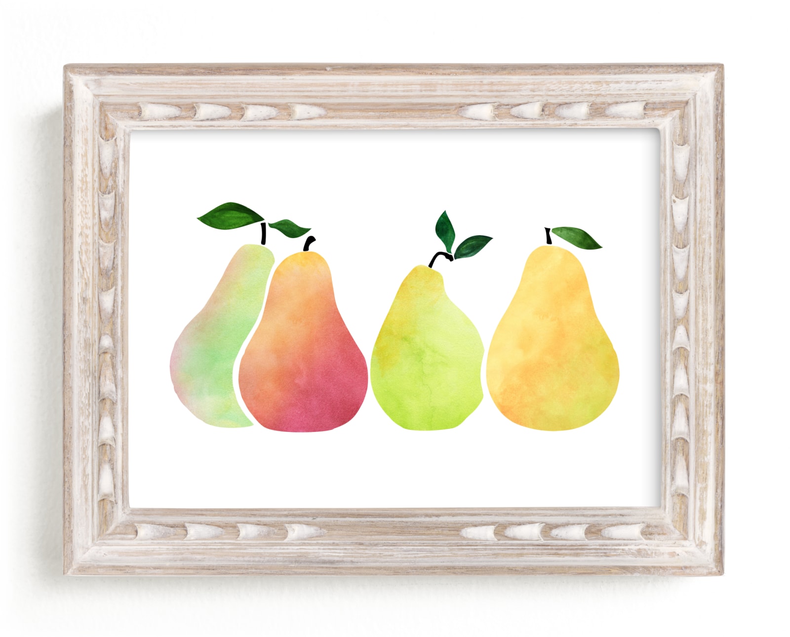 "Fresh Pears" by Kristian Gallagher in beautiful frame options and a variety of sizes.