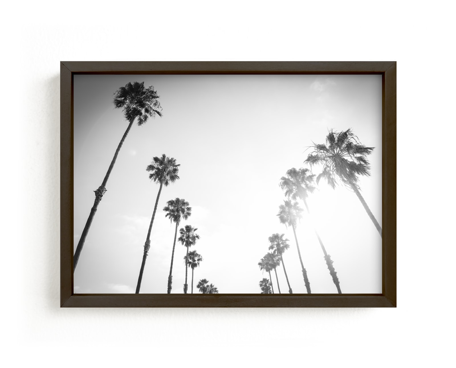 "California Palms" - Limited Edition Art Print by Lauren Armellini in beautiful frame options and a variety of sizes.