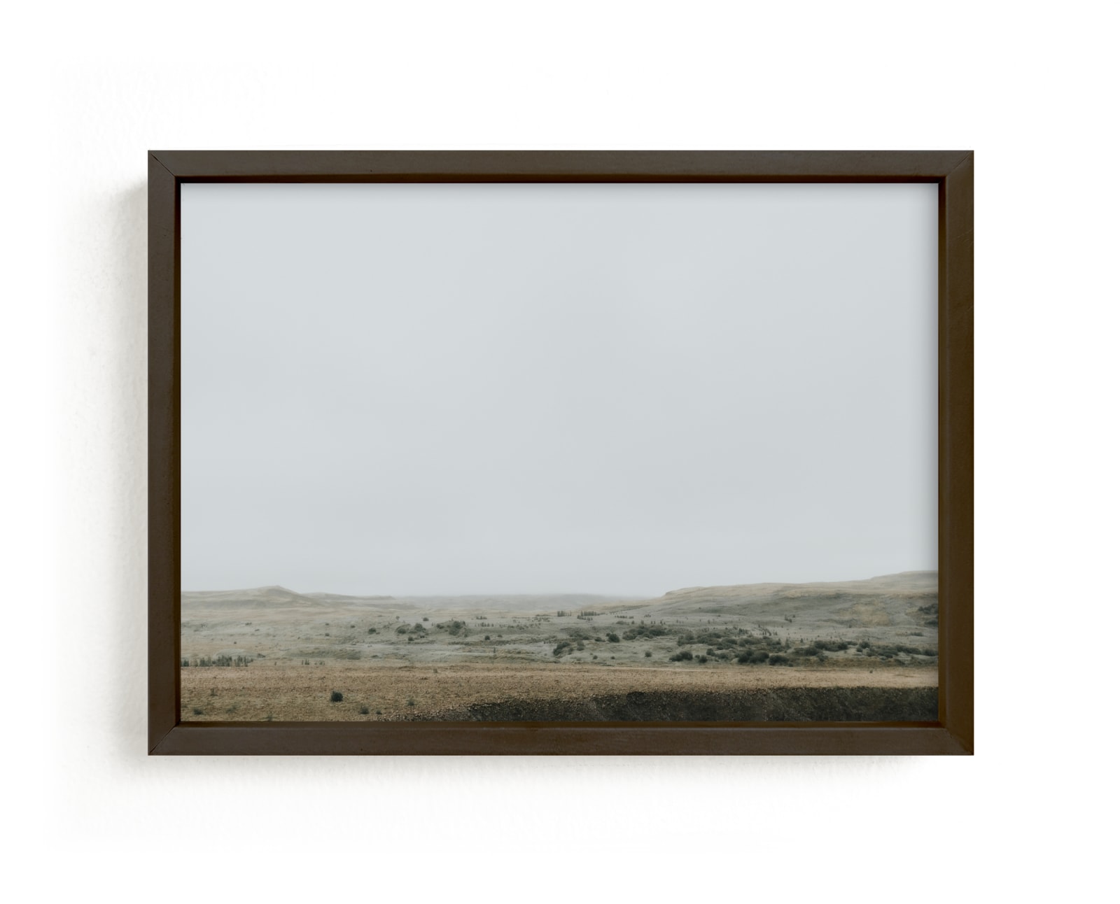 "Landscape under Fog" - Limited Edition Art Print by Alicia Abla in beautiful frame options and a variety of sizes.