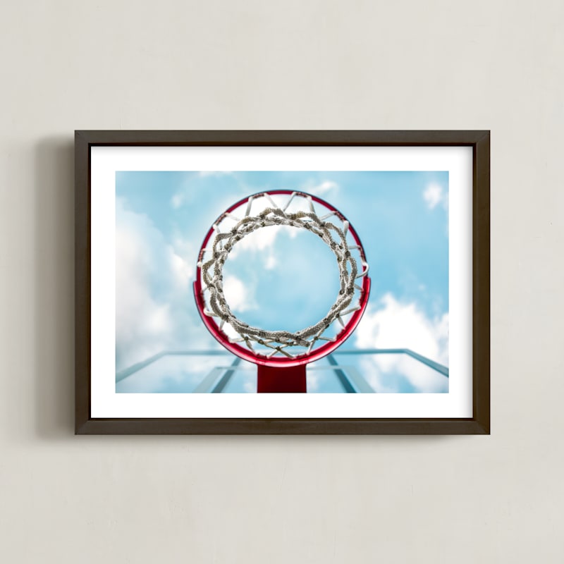 "Hoop Dreams" - Limited Edition Art Print by Keely Norton Owendoff in beautiful frame options and a variety of sizes.