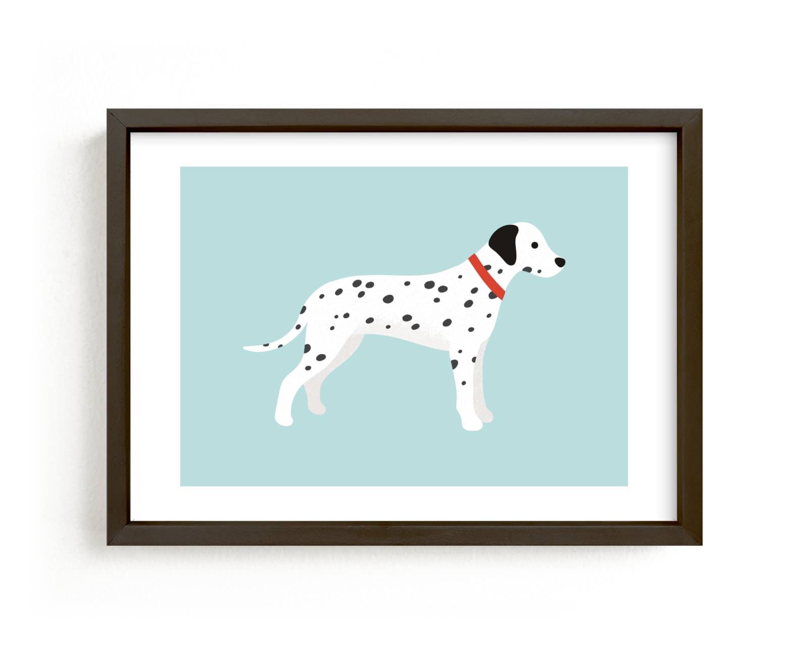 "Dalmatian" - Limited Edition Art Print by Kacey Kendrick Wagner in beautiful frame options and a variety of sizes.