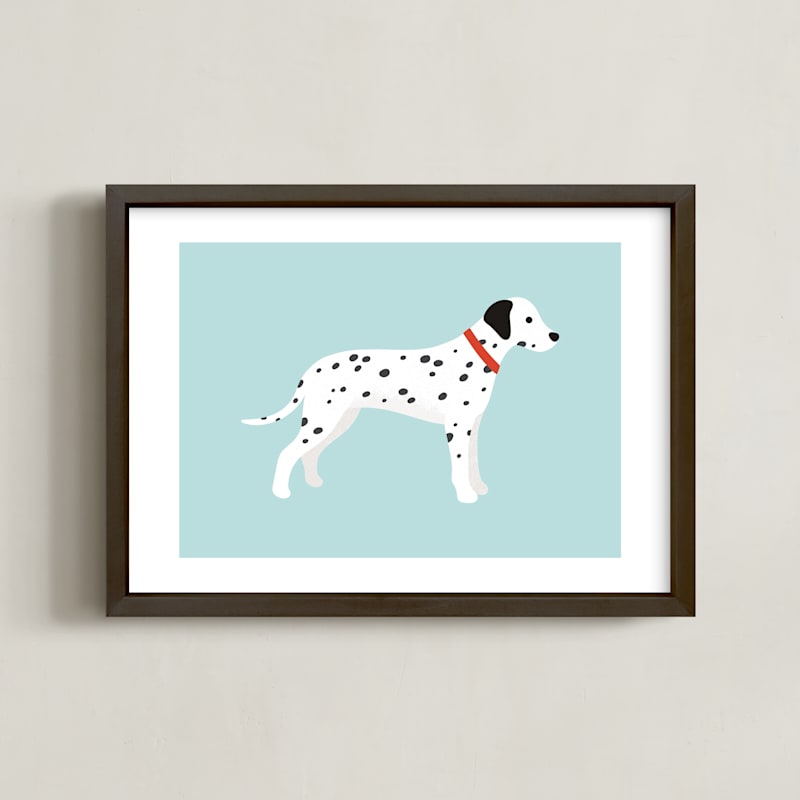 "Dalmatian" - Limited Edition Art Print by Kacey Kendrick Wagner in beautiful frame options and a variety of sizes.