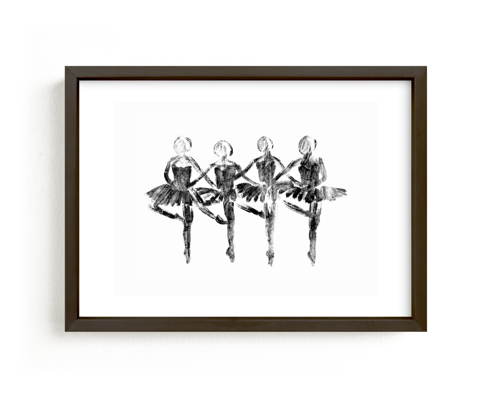 "Les Cygnets" - Limited Edition Art Print by Leanne Friedberg in beautiful frame options and a variety of sizes.