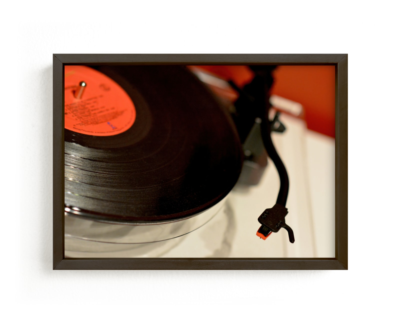 "Put The Needle On The Record" - Limited Edition Art Print by Jonathan Brooks in beautiful frame options and a variety of sizes.