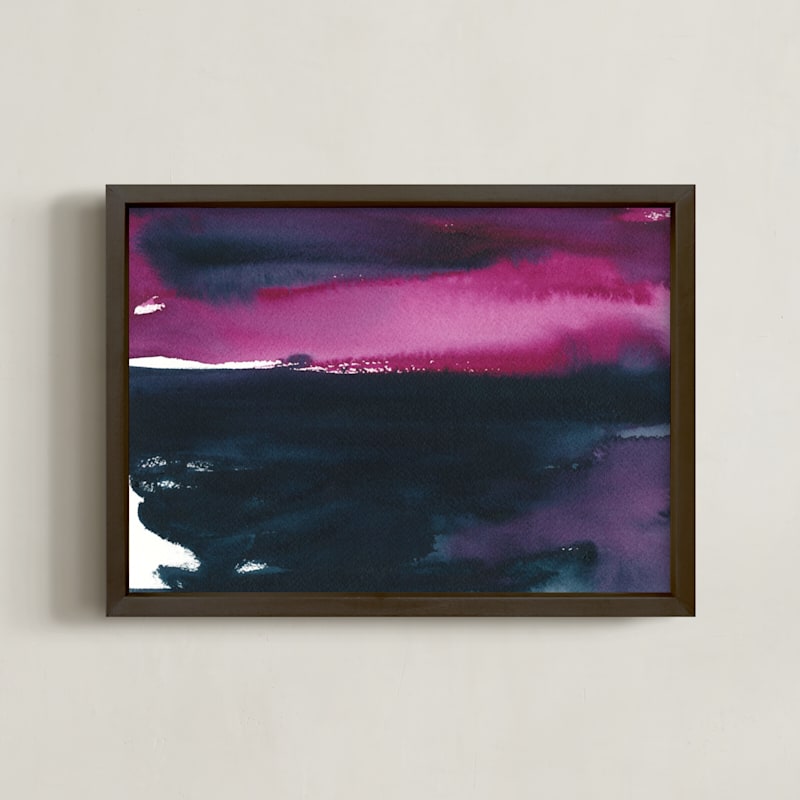 Pink Sky Over the Water