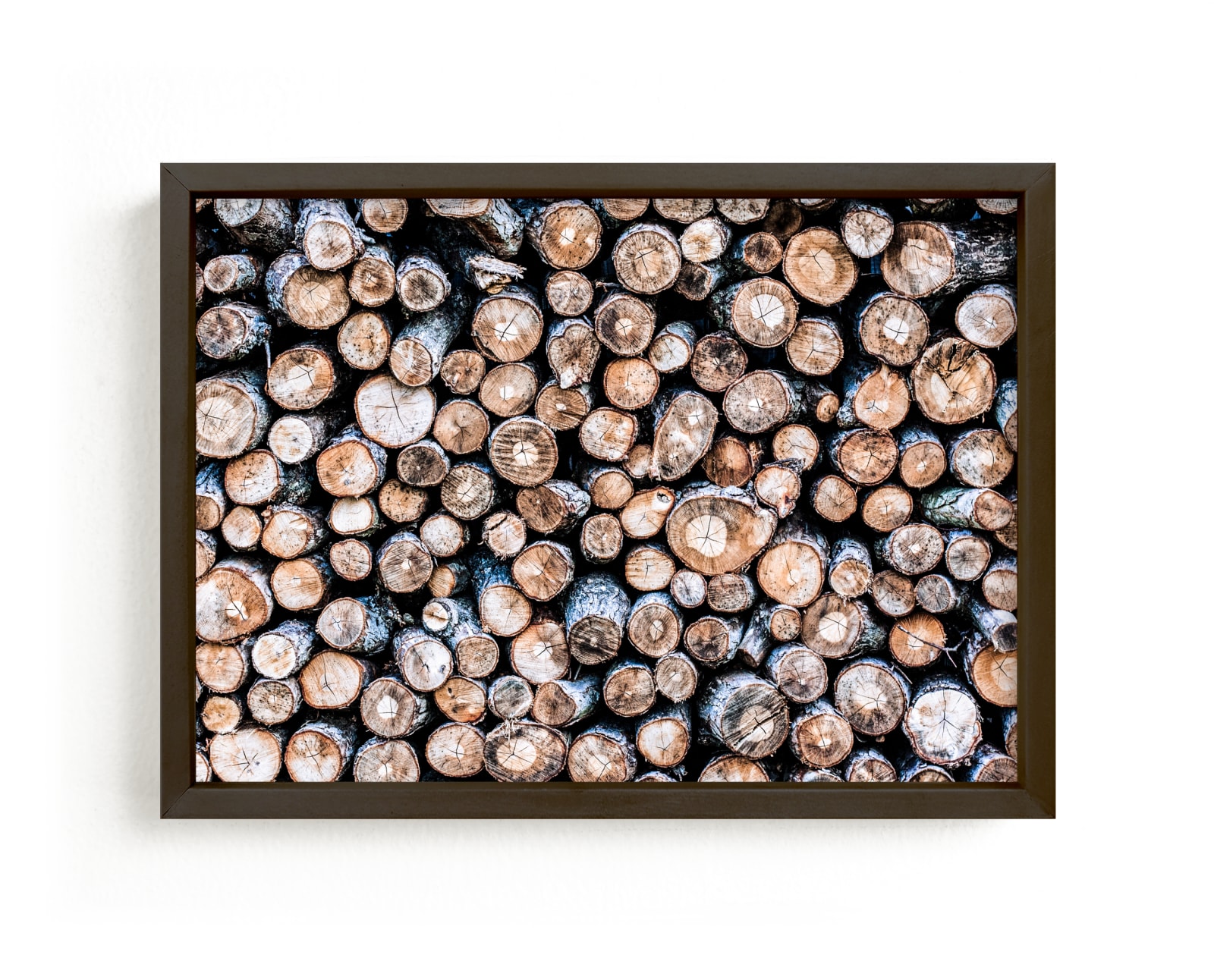 "Firewood" - Art Print by Keely Norton Owendoff in beautiful frame options and a variety of sizes.
