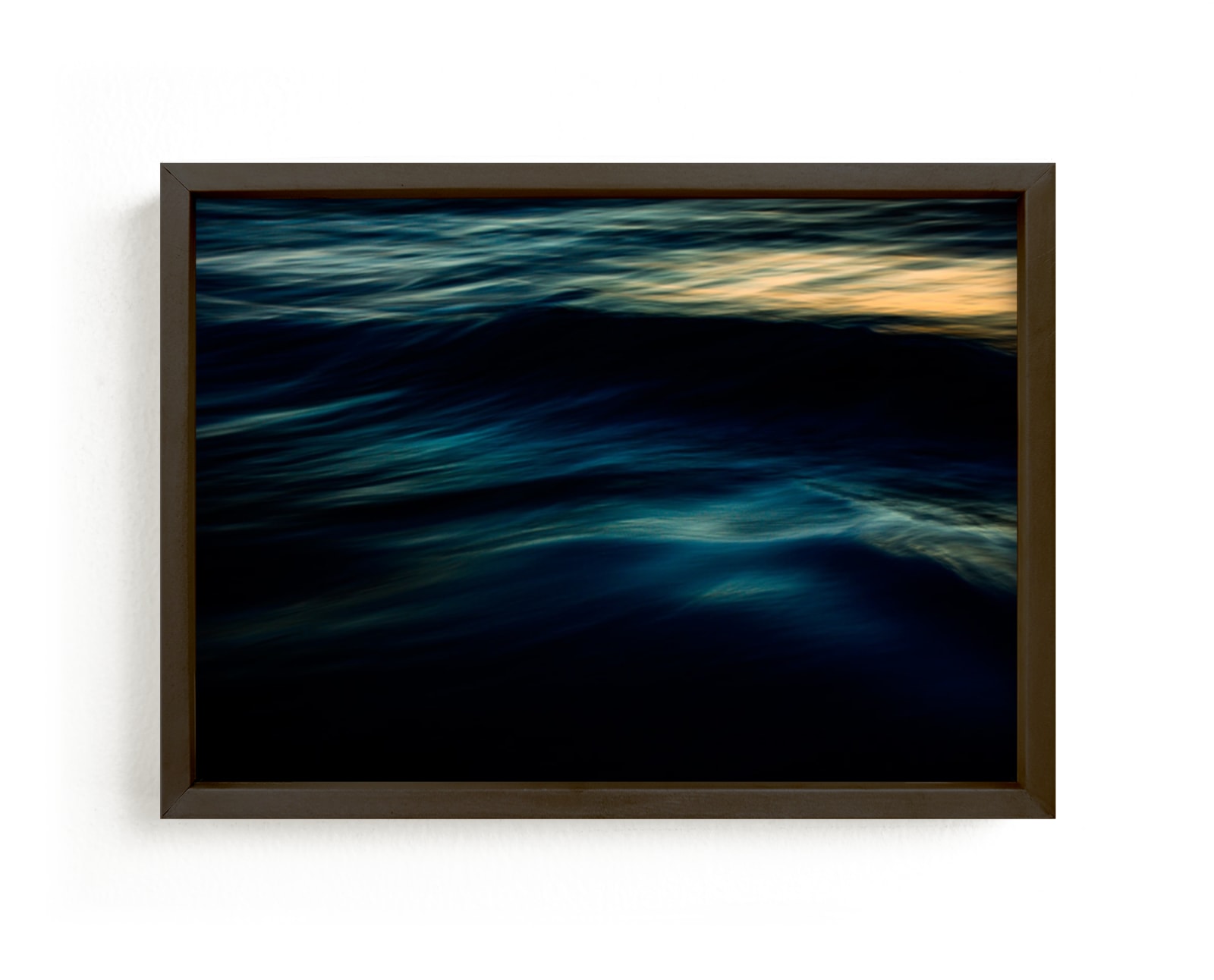 "The Uniqueness of Waves IV" - Art Print by Tal Paz-Fridman in beautiful frame options and a variety of sizes.