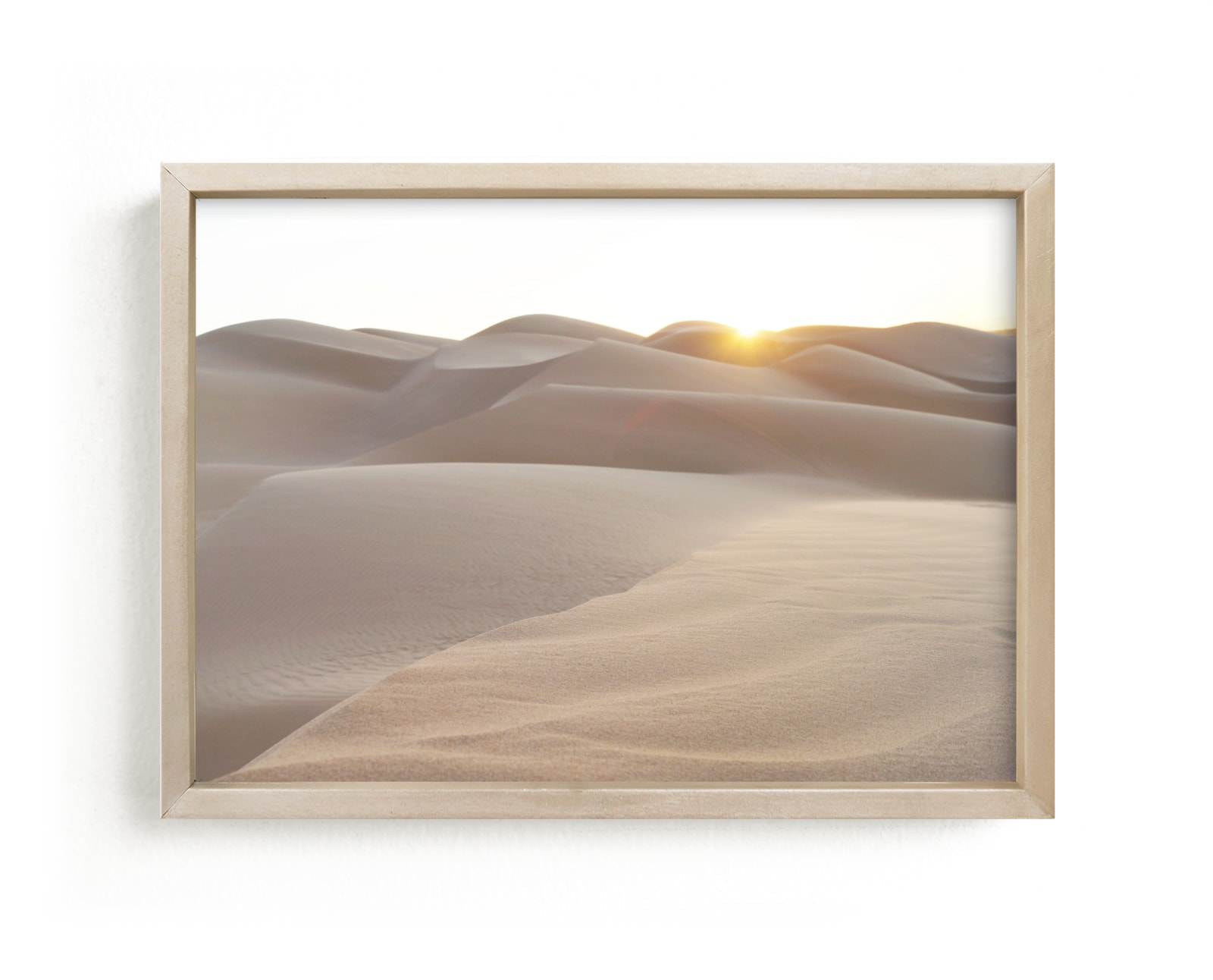 "Warm Sands" - Limited Edition Art Print by Emily Kariniemi in beautiful frame options and a variety of sizes.