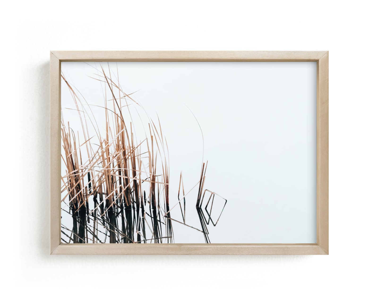 "Abstract Reeds" - Limited Edition Art Print by Robin Ott in beautiful frame options and a variety of sizes.
