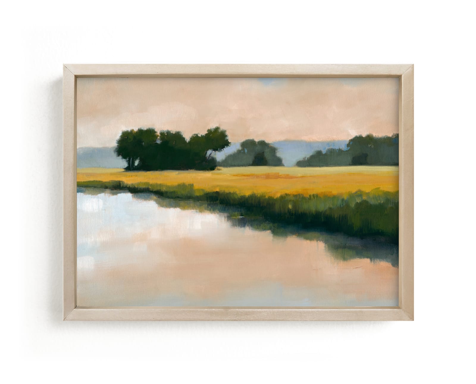 "Morning Shore II" - Limited Edition Art Print by Stephanie Goos Johnson in beautiful frame options and a variety of sizes.