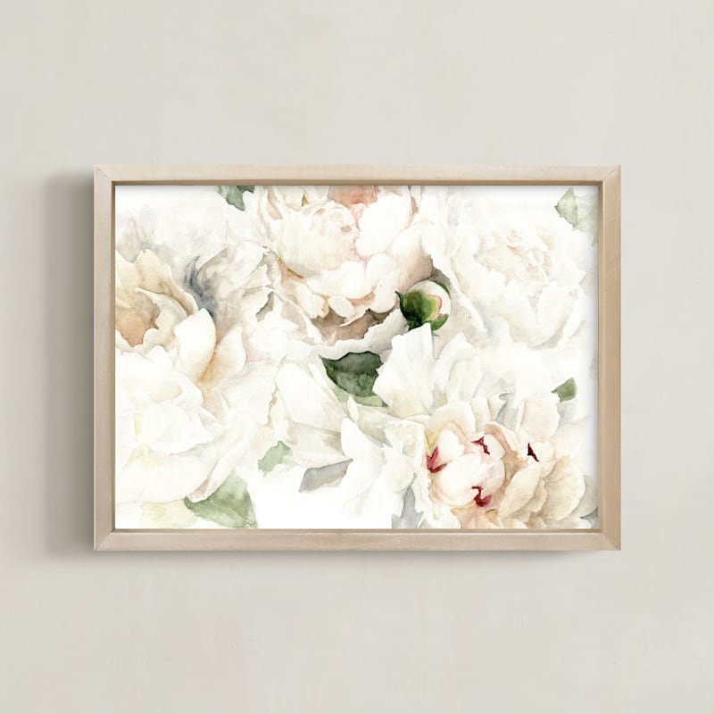 Bushel of Ivory Peonies