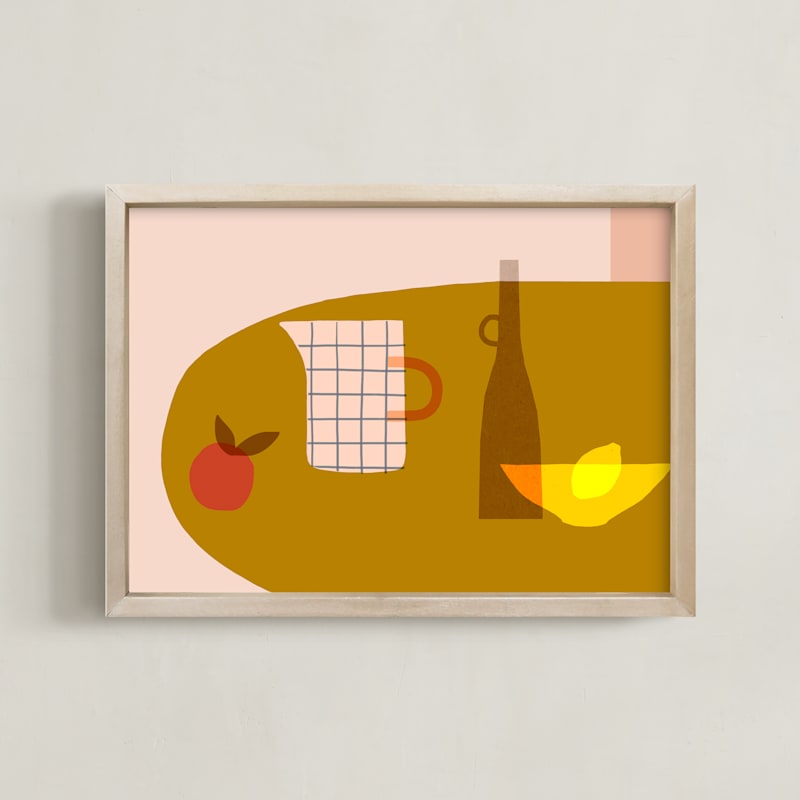 "Counter 2" by Francesca Iannaccone in beautiful frame options and a variety of sizes.