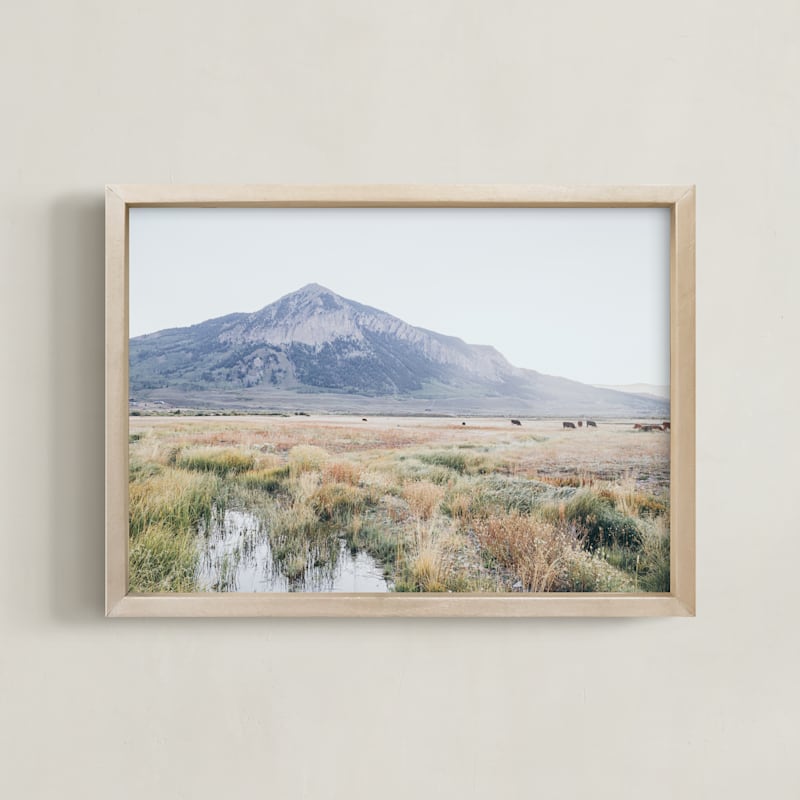"Mountain Morning Serenity " by LindseyErin in beautiful frame options and a variety of sizes.