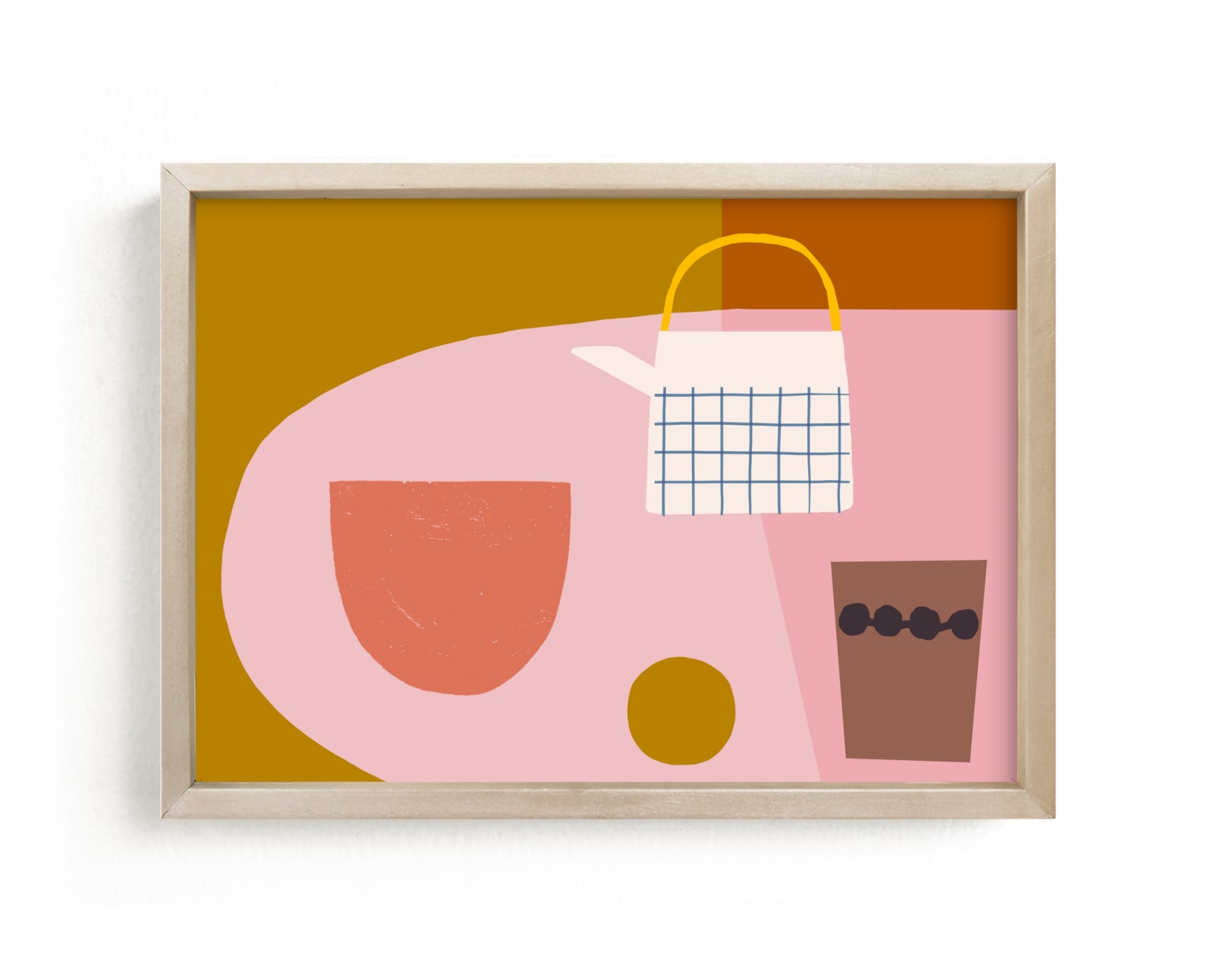 "Counter 3" by Francesca Iannaccone in beautiful frame options and a variety of sizes.