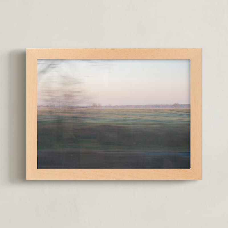 "Dawn on the Go" - Limited Edition Art Print by lulu and isabelle in beautiful frame options and a variety of sizes.