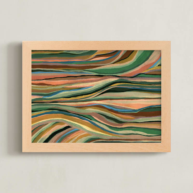 "land wires" - Limited Edition Art Print by Carrie Moradi in beautiful frame options and a variety of sizes.