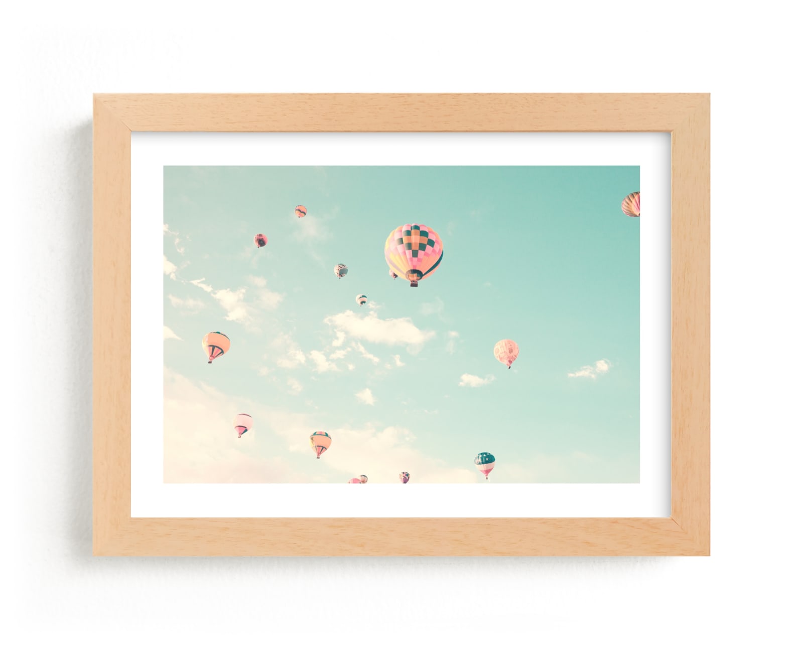 "Sky Dreams Forever" - Limited Edition Art Print by Caroline Mint in beautiful frame options and a variety of sizes.