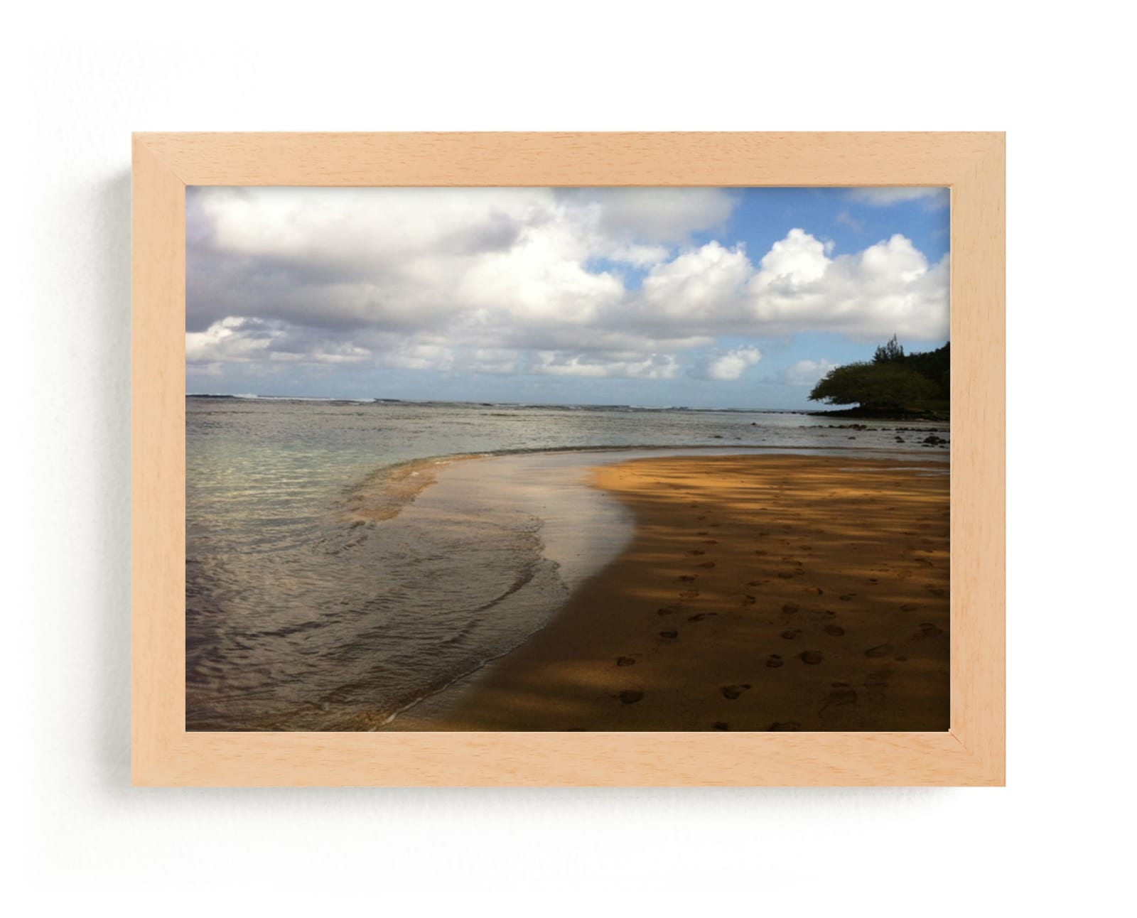 "Footprints" - Art Print by Jan Kessel in beautiful frame options and a variety of sizes.