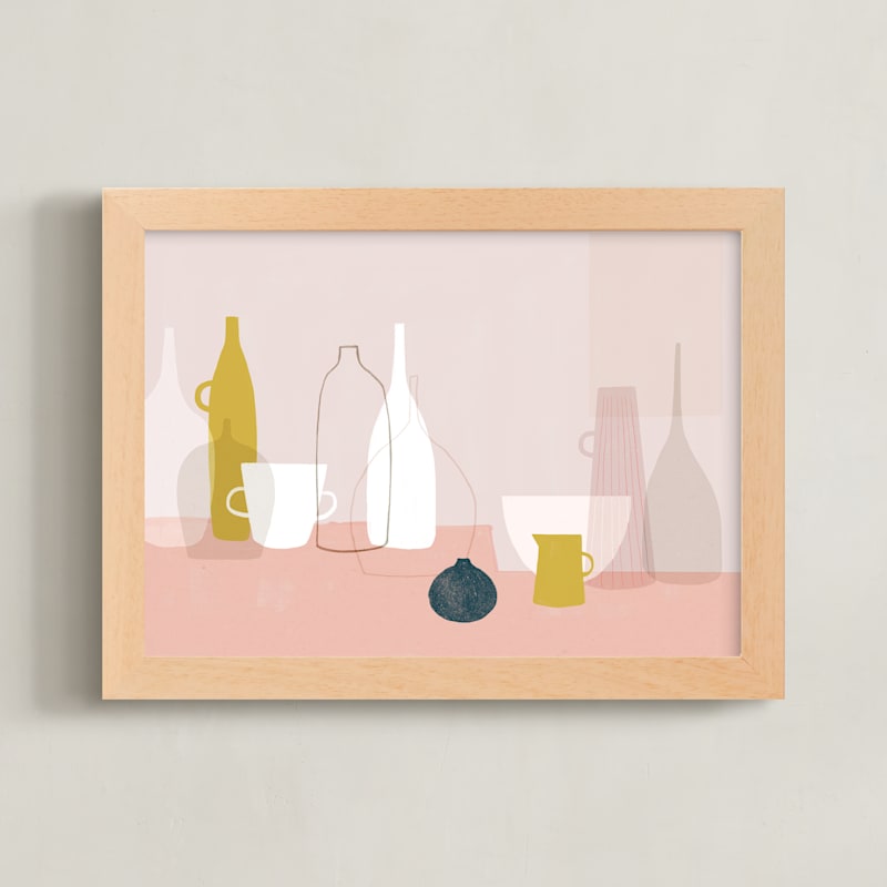 Yellow & Pink Still Life