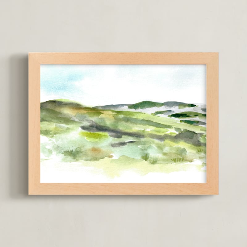 "The Bluffs" by Jenny Partrite in beautiful frame options and a variety of sizes.