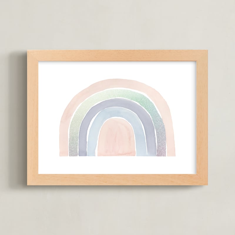 Rainbow wall art nursery online