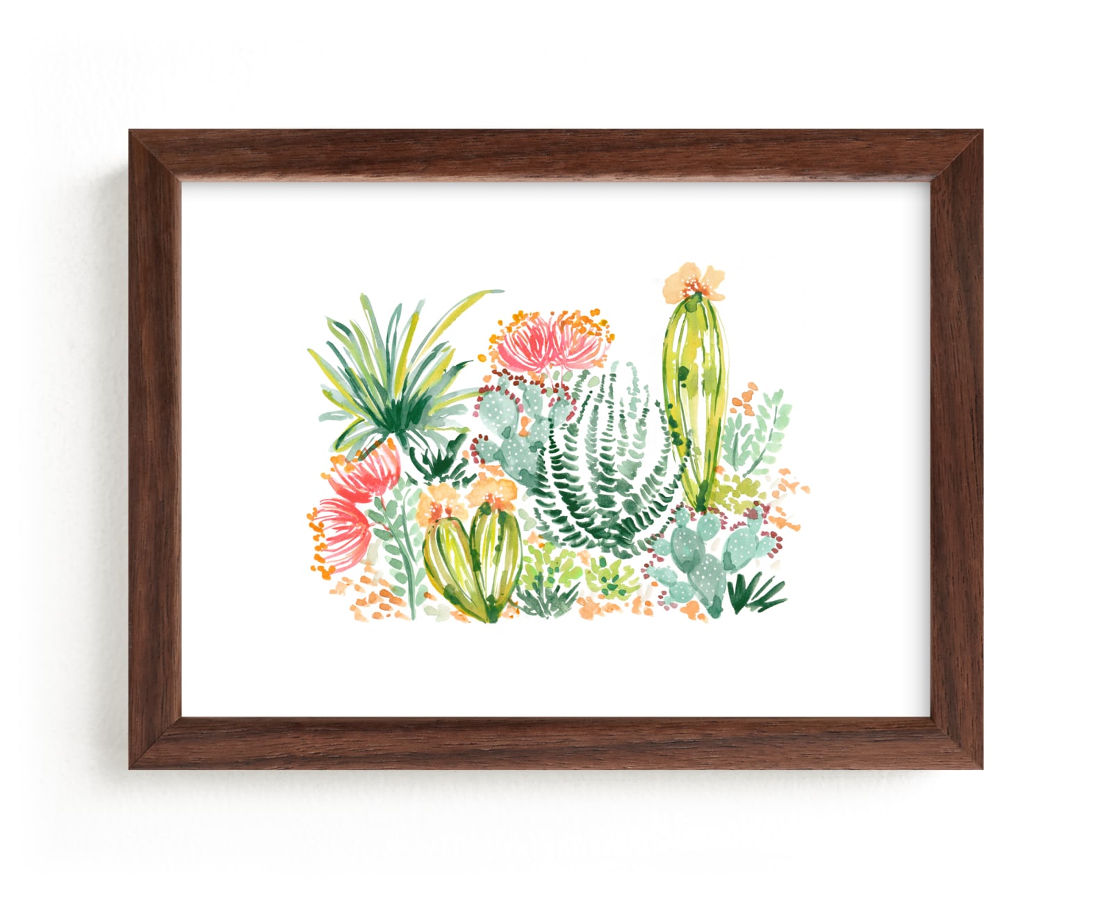 "Dreamy Desert" - Limited Edition Art Print by Sara Berrenson in beautiful frame options and a variety of sizes.