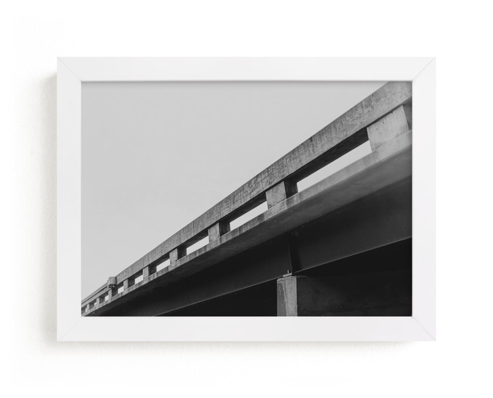 "Bridge Lines" - Limited Edition Art Print by Brianne Larsen in beautiful frame options and a variety of sizes.