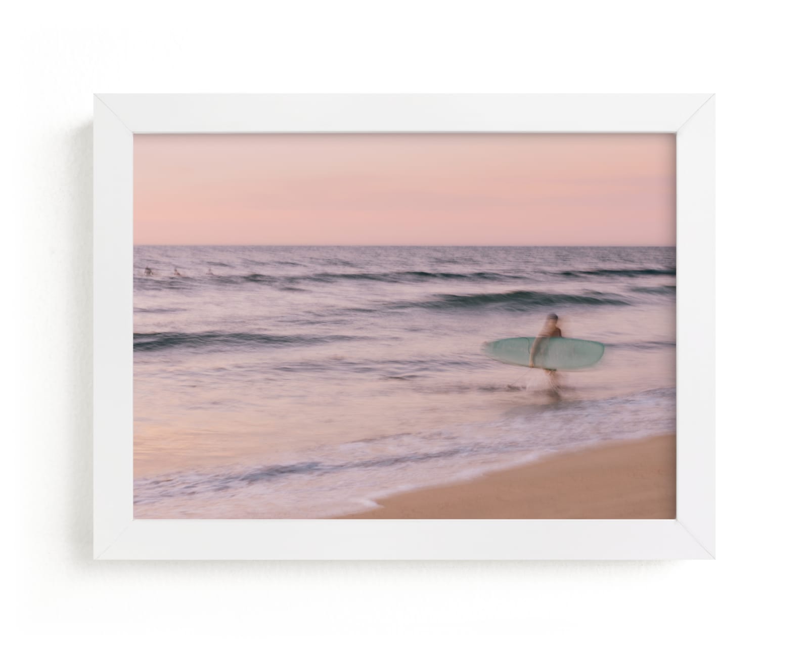 "Sayulita Surf" - Limited Edition Art Print by Rachel Marie Keba in beautiful frame options and a variety of sizes.