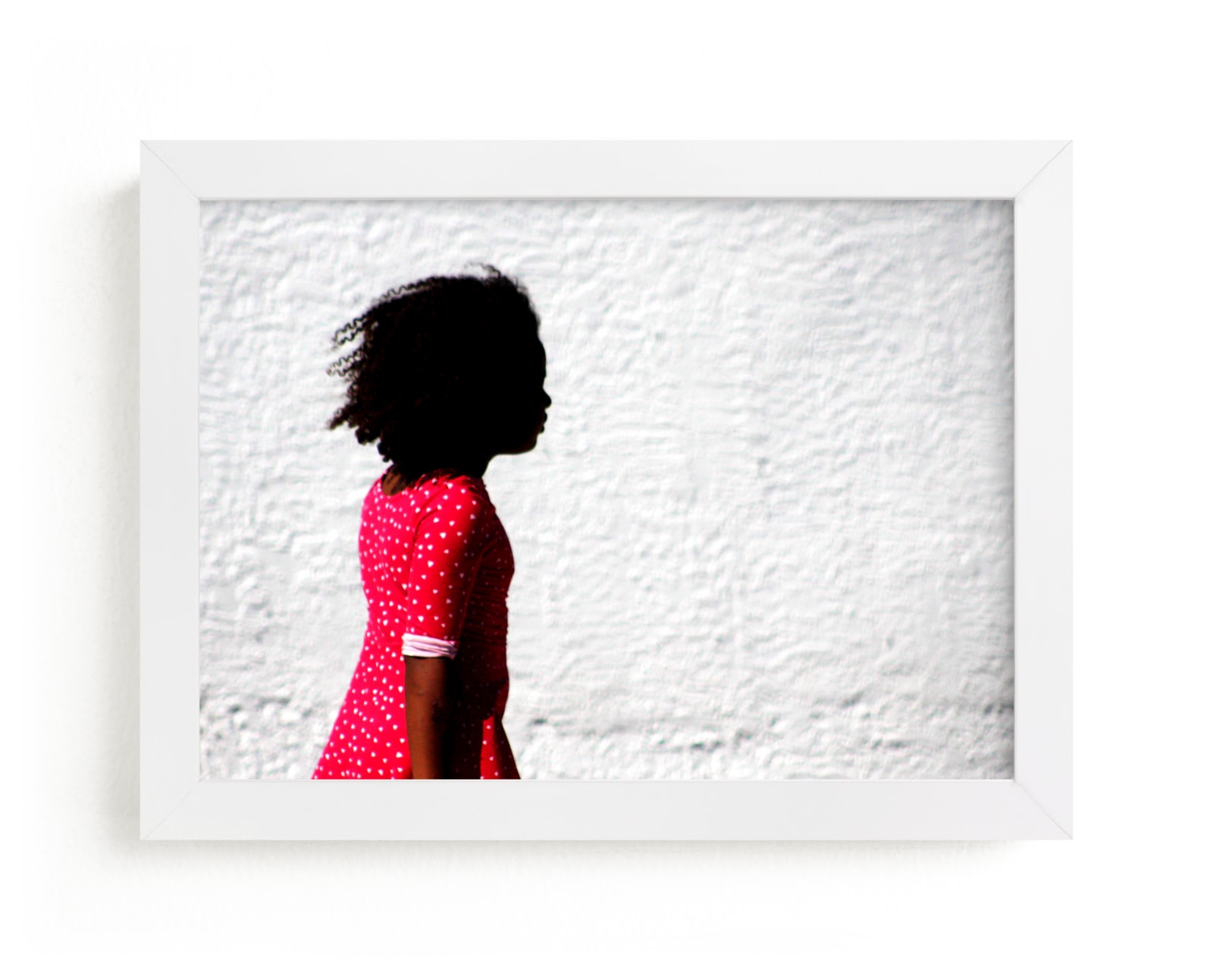 "Girl in the red dress." - Limited Edition Art Print by Dawn Smith in beautiful frame options and a variety of sizes.