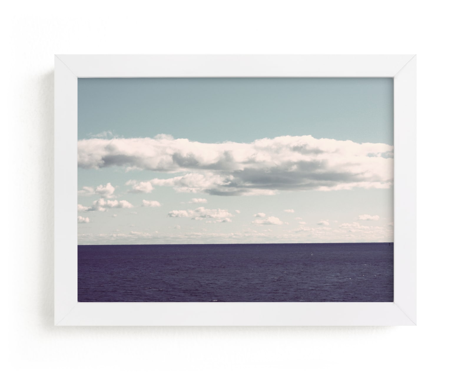 "The Calm Sea" - Limited Edition Art Print by Gray Star Design in beautiful frame options and a variety of sizes.
