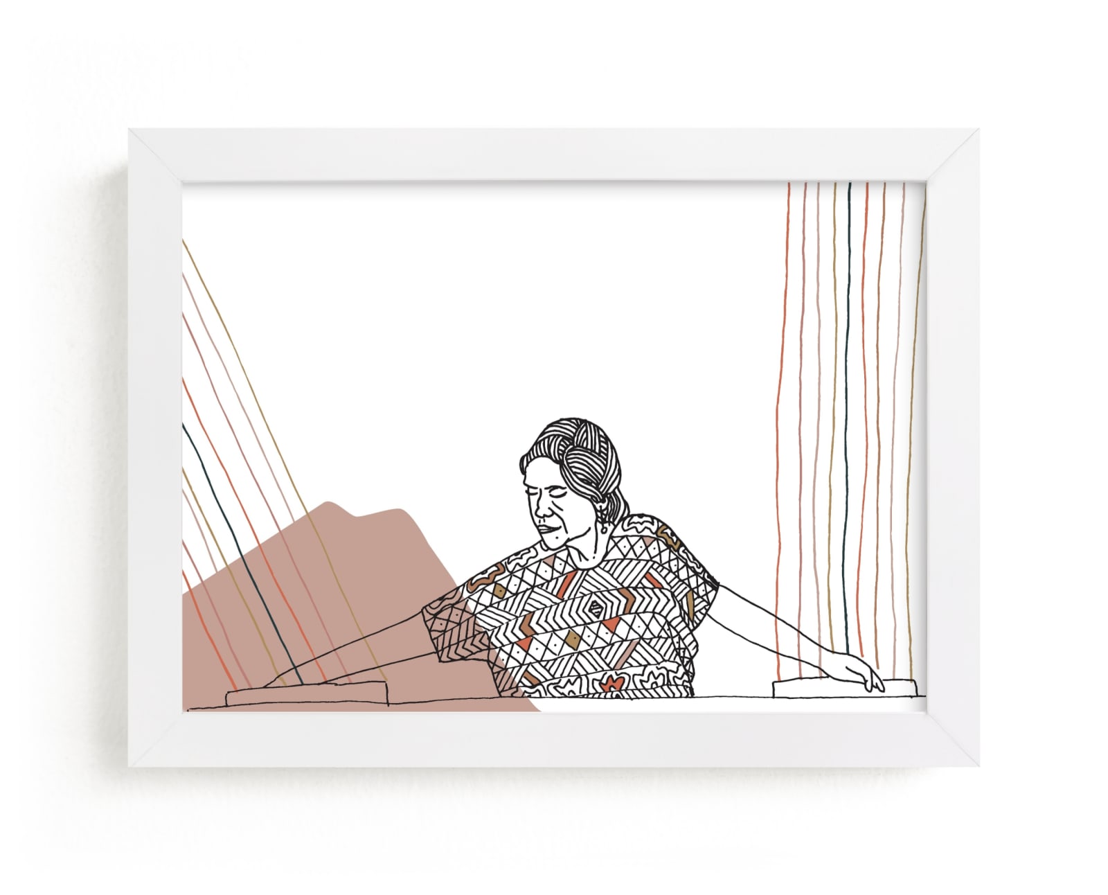 "Woven Women II" - Limited Edition Art Print by Multiple Artists in beautiful frame options and a variety of sizes.